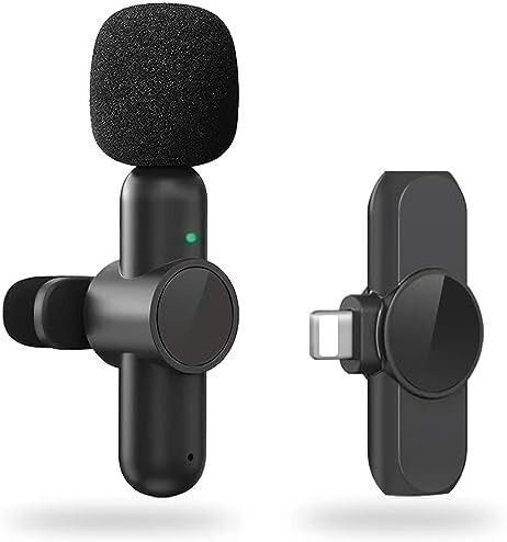 ピンマイクワイヤレス iPhone/iPad 用ピンマイク 撮影用 動画配信