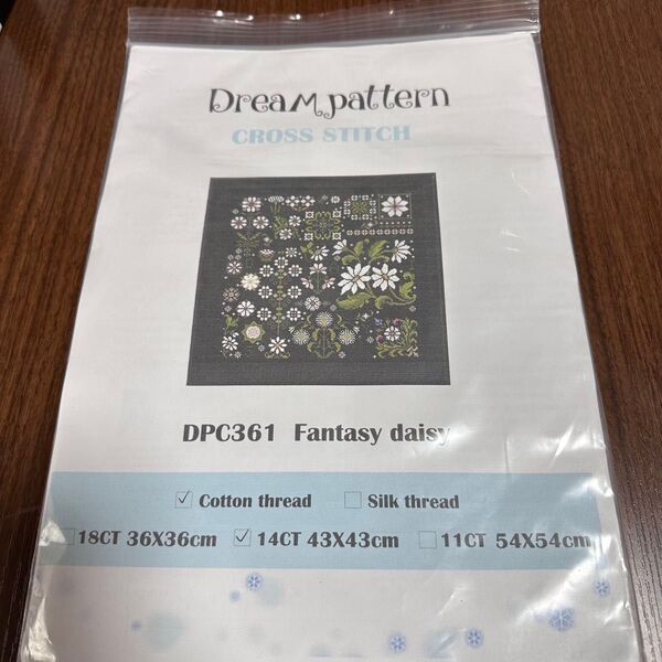 クロスステッチキット DPC361 Fantasy daisy