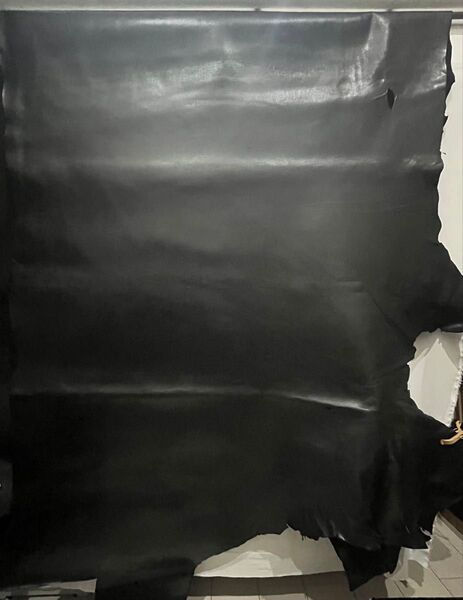 ⑩一枚革 馬革 ホース 黒 ブラック 本革 素材レザー leather 表革