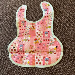 お食事エプロン 食事スタイ レトロ