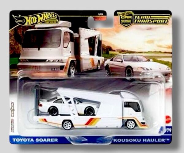 ホットウィール チームトランスポート コウソクハウラー ・ トヨタ ソアラ TOYOTA