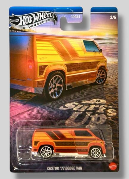 ホットウィール Surf's Up カスタム '77 ダッジバン