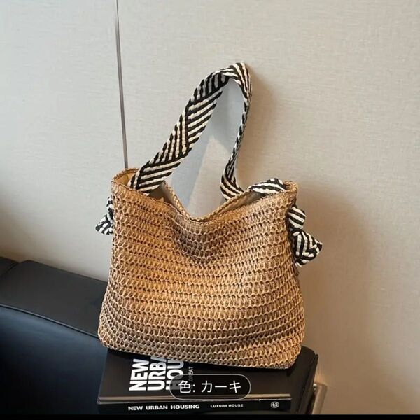 【新品】かごバッグ トートバッグ