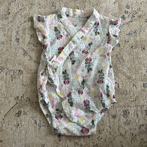 ミニー ベビー甚平 ロンパース 70cm