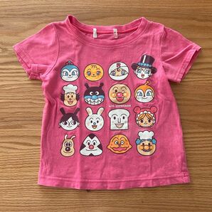 アンパンマン 半袖 Tシャツ サイズ90cm 女の子 半袖Tシャツ