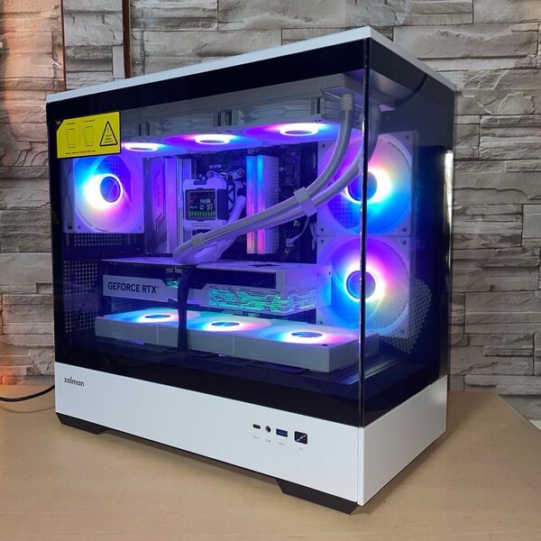 【新品ゲーミングPC】Ryzen7 7800X3D RTX5070Ti メモリ32GB SSD1TB 850W