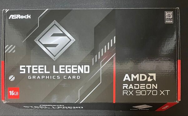 【新品未使用】ASRock Steel legend Dark RX 9070 XT 16G AMD Radeon