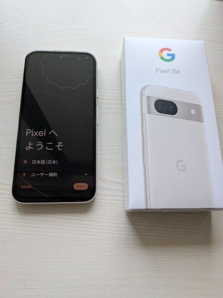 Google Pixel 8a Procelain 128GB SIMフリー /グーグル ピクセル8a スマートフォン