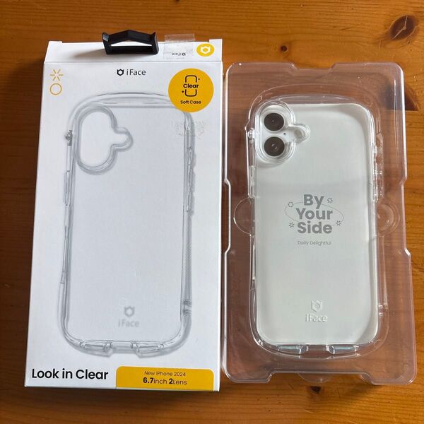 Hamee iPhone 16 Plus用 TPUケース iFace Look in Clear (クリア) 41-980392