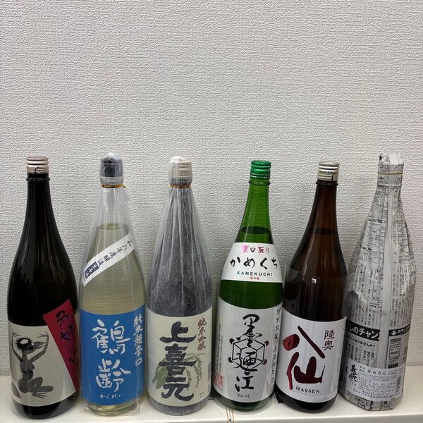 S3 一升瓶6本 各蔵の最新詰め又は飲み頃のお酒