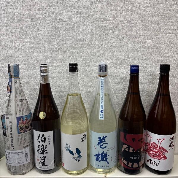S7 一升瓶6本 各蔵の最新詰め又は飲み頃のお酒