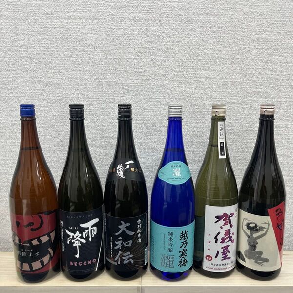 R7 一升瓶6本 各蔵の最新詰め又は飲み頃のお酒