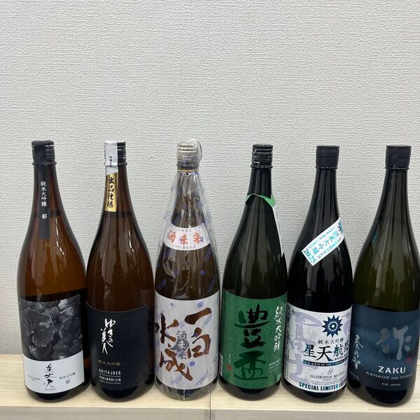 R8 一升瓶6本 各蔵の最新詰め又は飲み頃のお酒