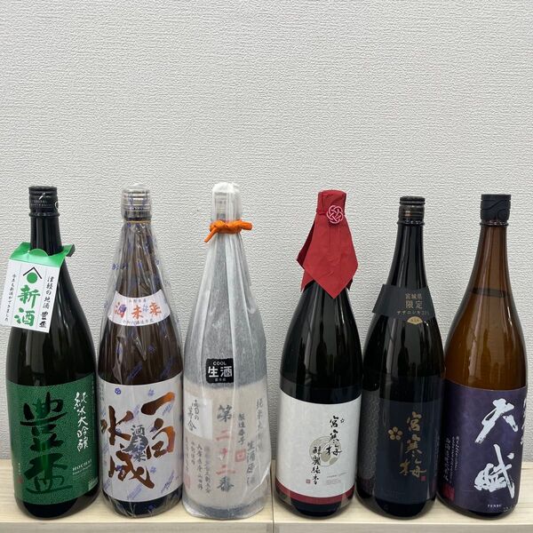 R12 一升瓶6本 各蔵の最新詰め又は飲み頃のお酒