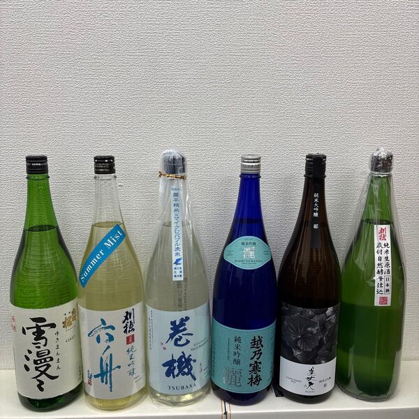 S14 一升瓶6本 各蔵の最新詰め又は飲み頃のお酒