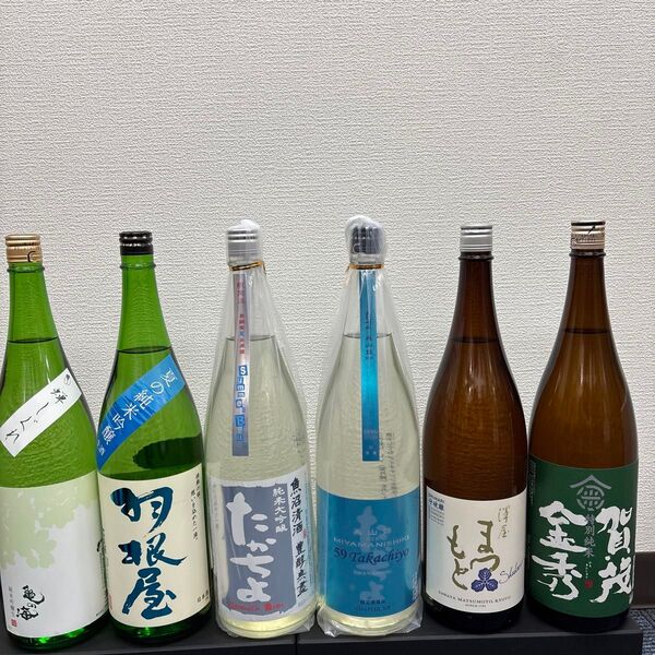 E6 一升瓶6本 各蔵の最新詰め又は飲み頃のお酒