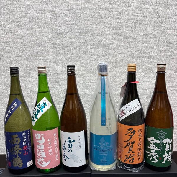 E10 一升瓶6本 各蔵の最新詰め又は飲み頃のお酒