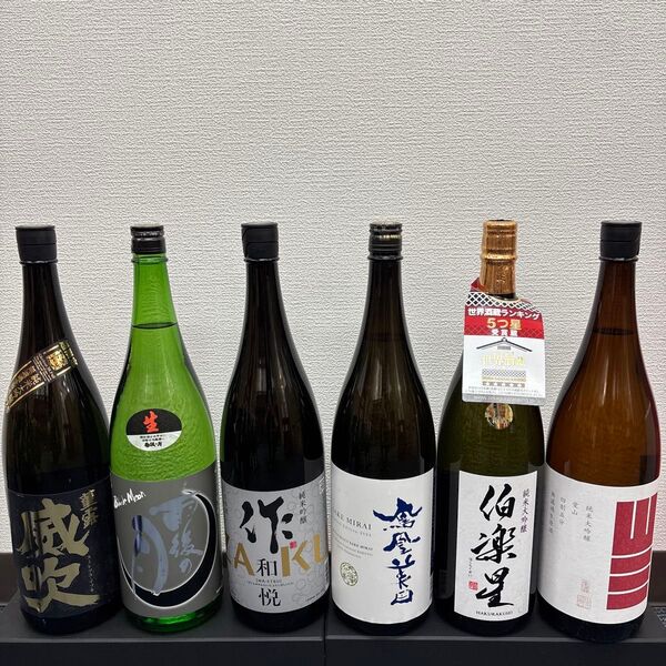 E11 一升瓶6本 各蔵の最新詰め又は飲み頃のお酒