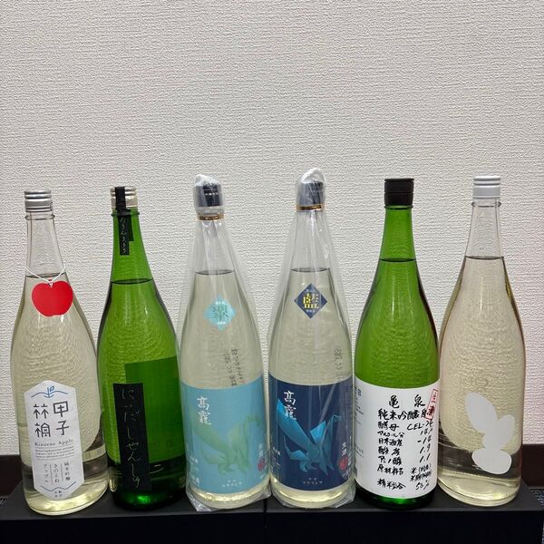 E15 一升瓶6本 各蔵の最新詰め又は飲み頃のお酒