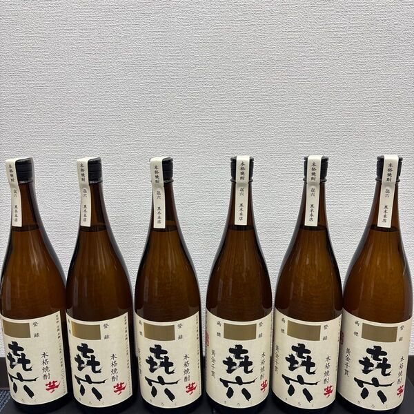 喜六 本格焼酎 一升瓶焼酎6本セット
