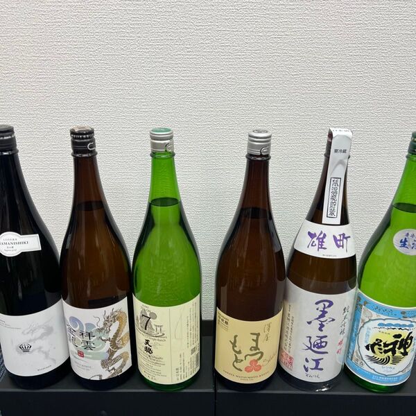 A4 一升瓶6本 各蔵の最新詰め又は飲み頃のお酒
