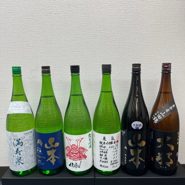 V1 一升瓶6本 各蔵の最新詰め又は飲み頃のお酒