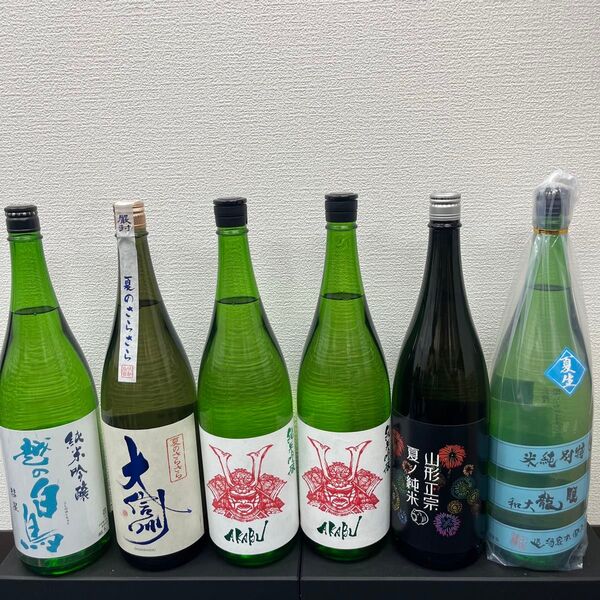 V2 一升瓶6本 各蔵の最新詰め又は飲み頃のお酒