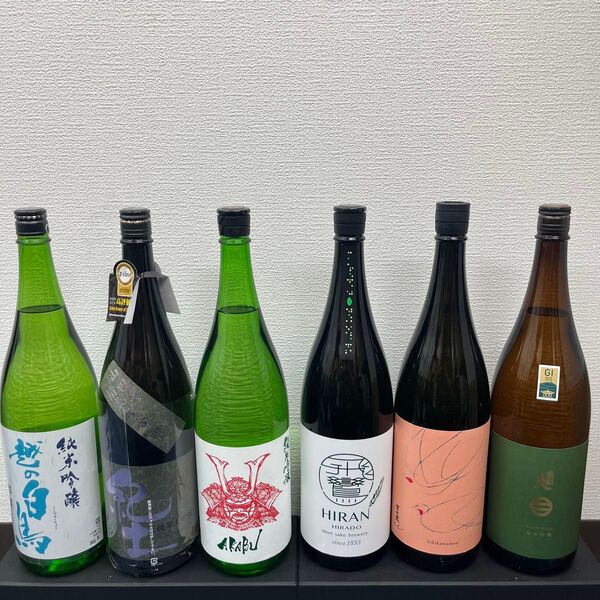 V3 一升瓶6本 各蔵の最新詰め又は飲み頃のお酒