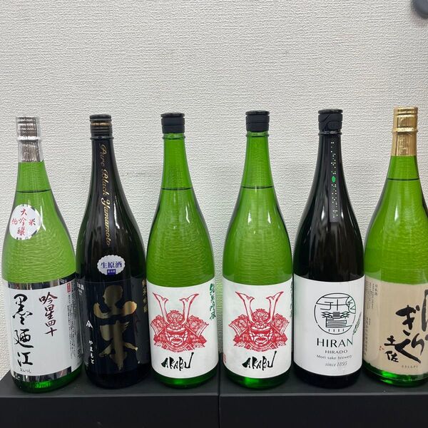 V15 一升瓶6本 各蔵の最新詰め又は飲み頃のお酒