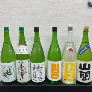 H15 一升瓶6本 各蔵の最新詰め又は飲み頃のお酒