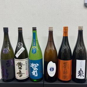 H16 一升瓶6本(内一本焼酎) 各蔵の最新詰め又は飲み頃のお酒
