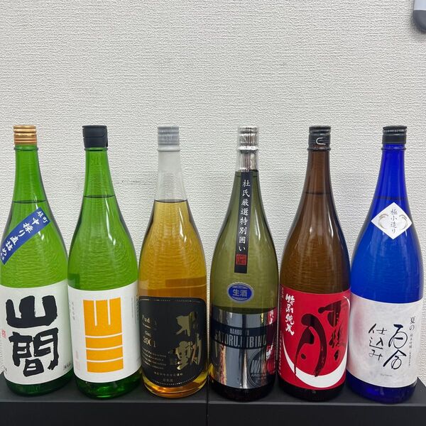 H27 一升瓶6本 各蔵の最新詰め又は飲み頃のお酒