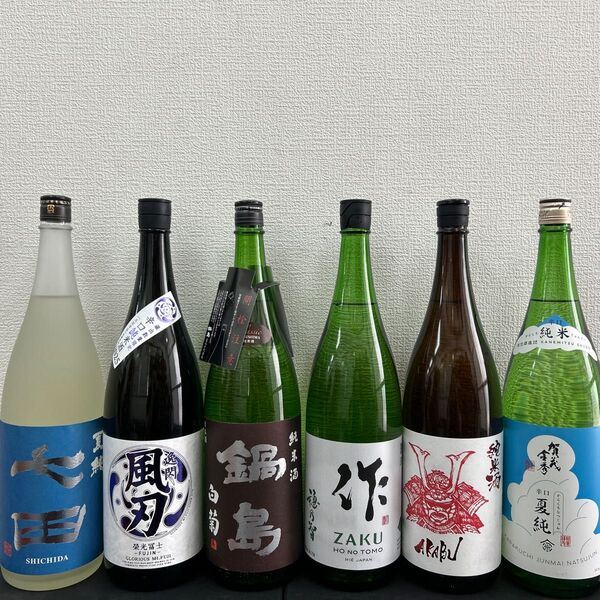 K3 一升瓶6本 各蔵の最新詰め又は飲み頃のお酒