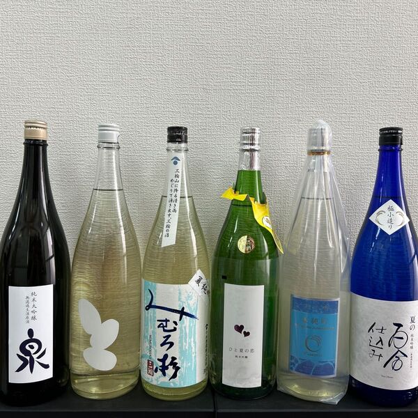K9 一升瓶6本 各蔵の最新詰め又は飲み頃のお酒