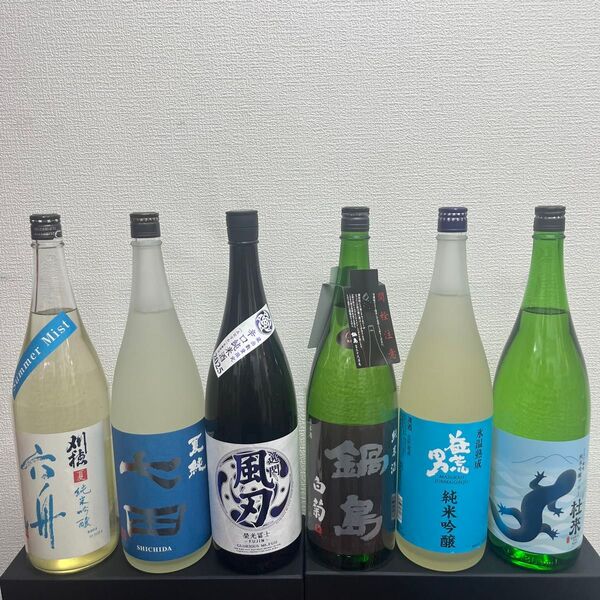 F1 一升瓶6本 各蔵の最新詰め又は飲み頃のお酒