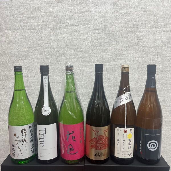 F2 一升瓶6本 各蔵の最新詰め又は飲み頃のお酒