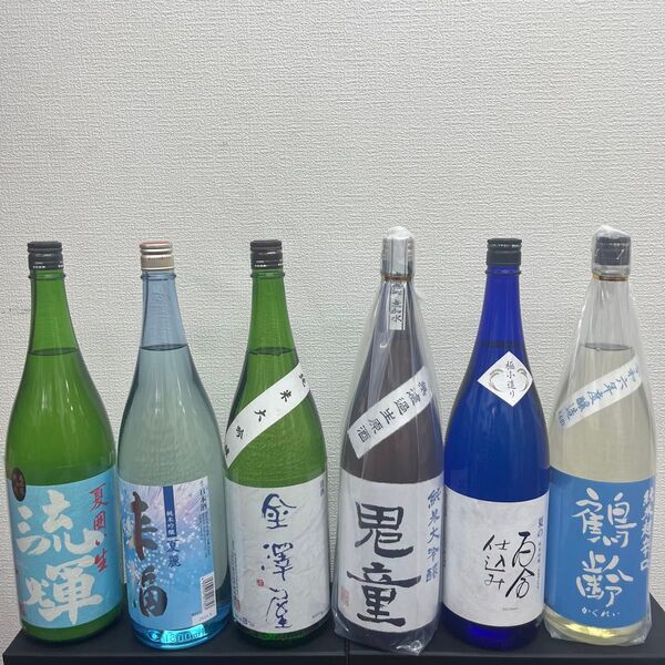 F4 夏の辛口 一升瓶6本 各蔵の最新詰め又は飲み頃のお酒