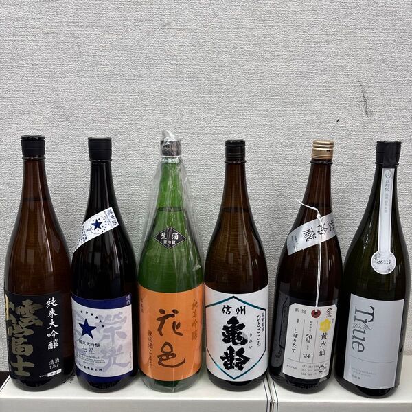 D6 一升瓶6本 各蔵の最新詰め又は飲み頃のお酒