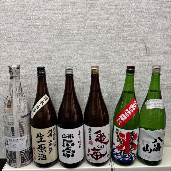D10 辛口!一升瓶6本 各蔵の最新詰め又は飲み頃のお酒