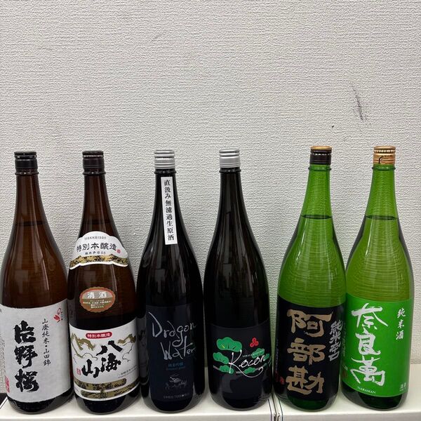 D14 一升瓶6本 各蔵の最新詰め又は飲み頃のお酒