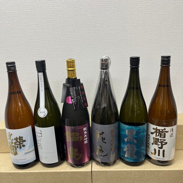 U7 一升瓶6本 各蔵の最新詰め又は飲み頃のお酒