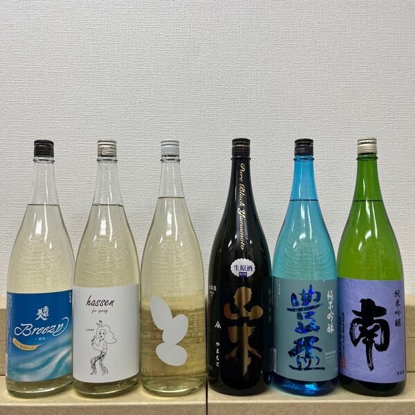 U12 一升瓶6本 各蔵の最新詰め又は飲み頃のお酒
