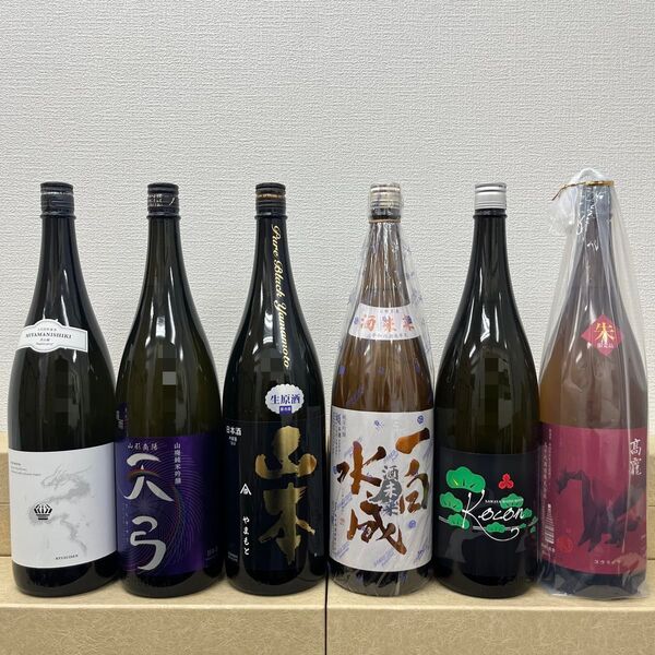 U23 一升瓶6本 各蔵の最新詰め又は飲み頃のお酒