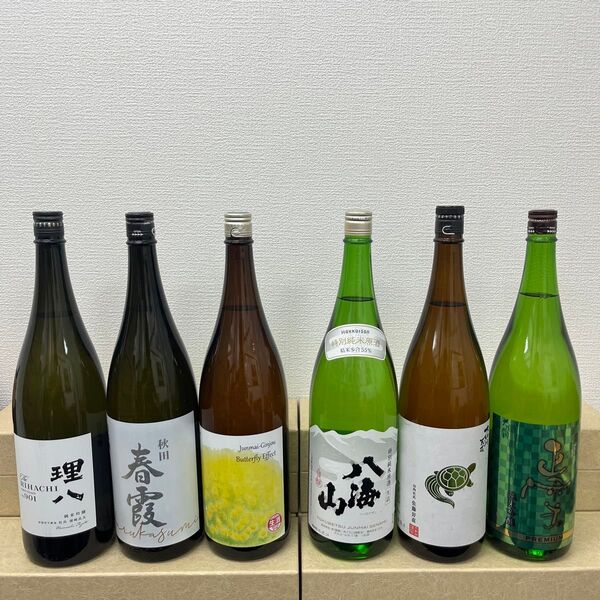 U29 一升瓶6本 各蔵の最新詰め又は飲み頃のお酒