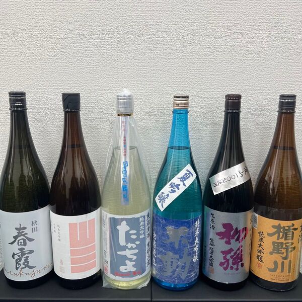 E13 純米大吟醸 一升瓶6本 各蔵の最新詰め又は飲み頃のお酒