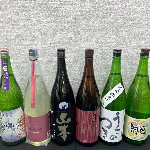 E16 一升瓶6本 各蔵の最新詰め又は飲み頃のお酒