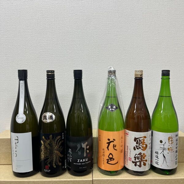 E25 一升瓶6本 各蔵の最新詰め又は飲み頃のお酒