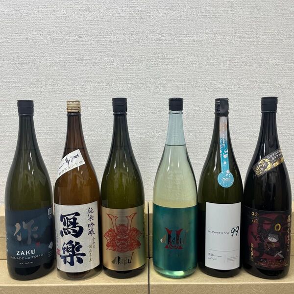 Z13 一升瓶6本 各蔵の最新詰め又は飲み頃のお酒