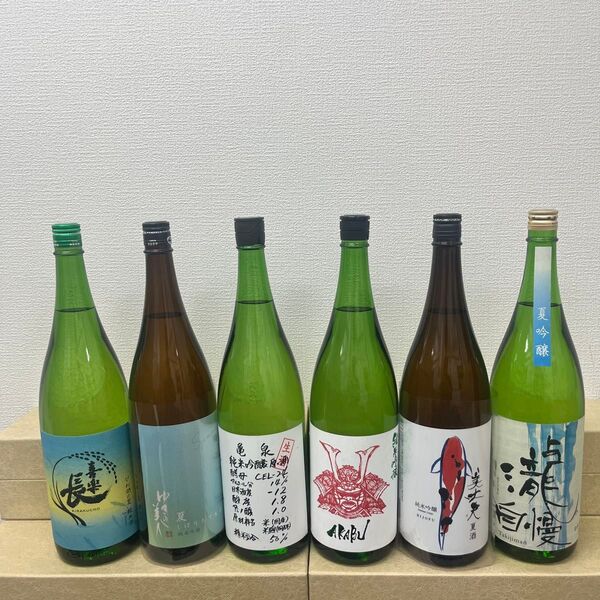 Z21 特別大特価! 一升瓶6本 各蔵の最新詰め又は飲み頃のお酒