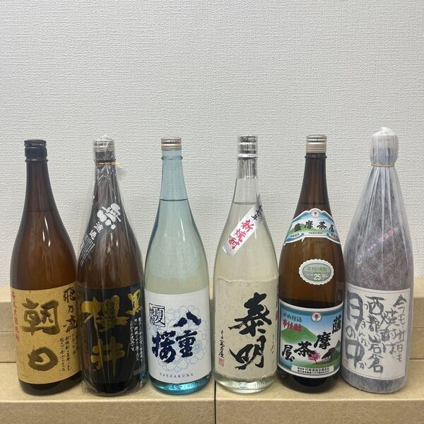 Z23 一升瓶焼酎6本 各蔵の最新詰め又は飲み頃のお酒